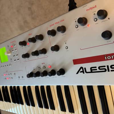 Alesis Ion 49-Key Analog Modeling Synthesizer 2000s Silver image 2