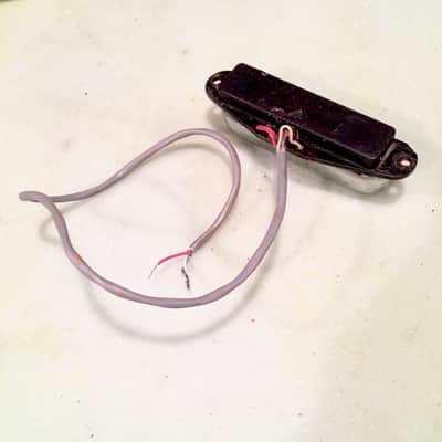 Vintage Tele Neck Pickup Fender Relic Guitar Ceramic Magnet Luthier MIJ? Unknown Maker image 5