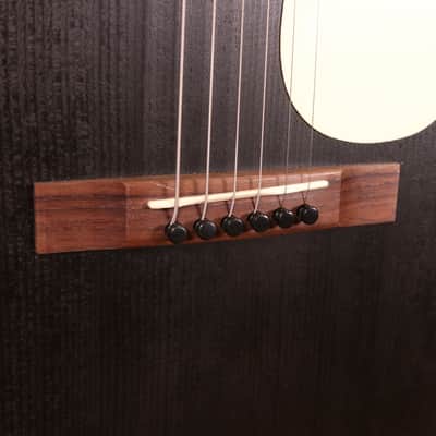 Martin USA 000-17E Blacksmoke - Rosewood Fingerboard, Satin Black image 6