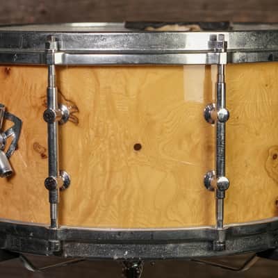 Lang Percussion 7x14" Gladstone 3-Way Snare Drum - Chestnut Veneer image 2