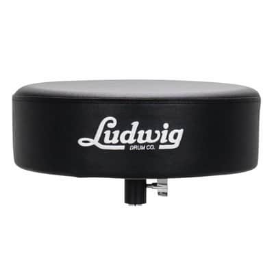 Ludwig LP51TH Pro Series Round Drum Throne, Black image 2