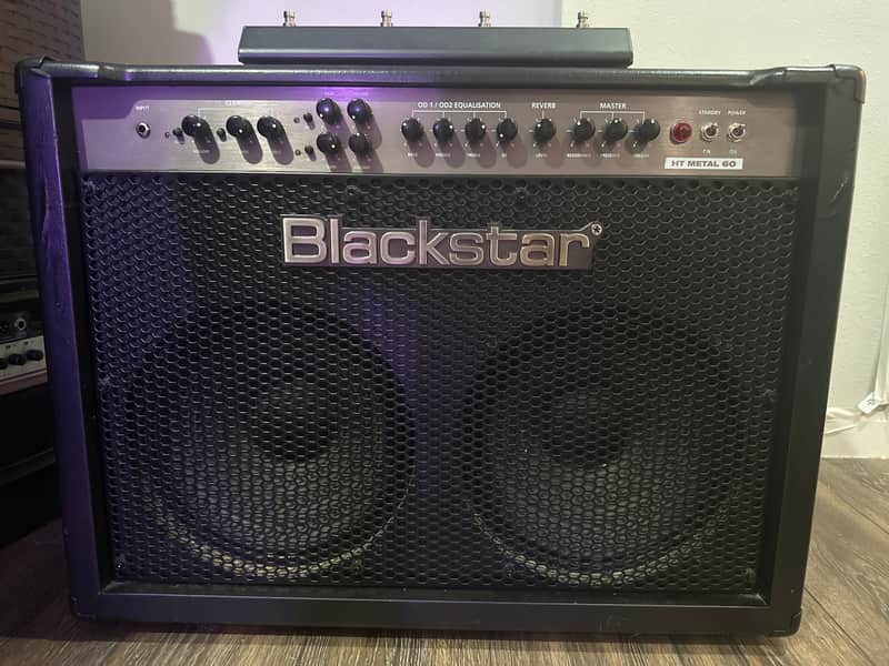 Blackstar HT-Metal-60C 60W 2x12 Guitar Combo 2010s - Black image 1