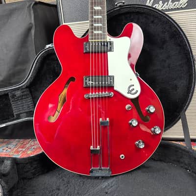 Epiphone Riviera Reissue Cherry Mini Humbuckers Peerless - 2001 image 17