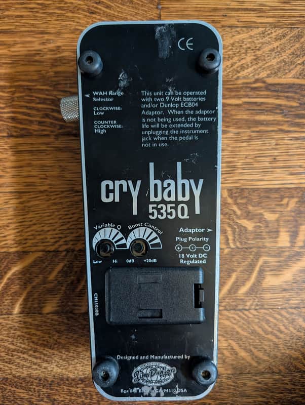 Dunlop 535Q Cry Baby Multi-Wah 1994 - Present - Black image 1