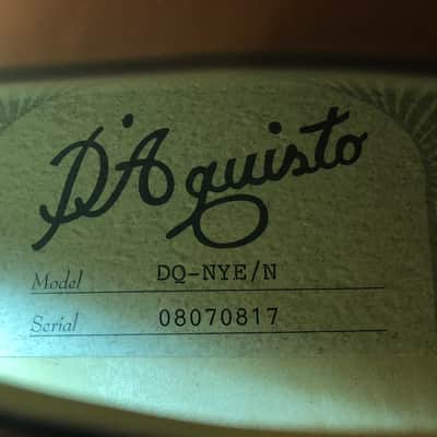 D’Aquisto DQ-NYE New Yorker 2008 Natural image 20