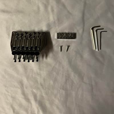 Floyd Rose Speed Loader Fixed Bridge Complete NOS 2000s Chrome image 1