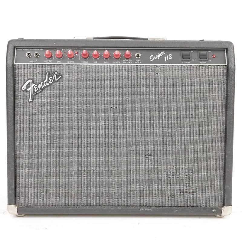 Fender Super 112 2-Channel 60-Watt 1x12" Guitar Combo 1990 - 1992 image 1