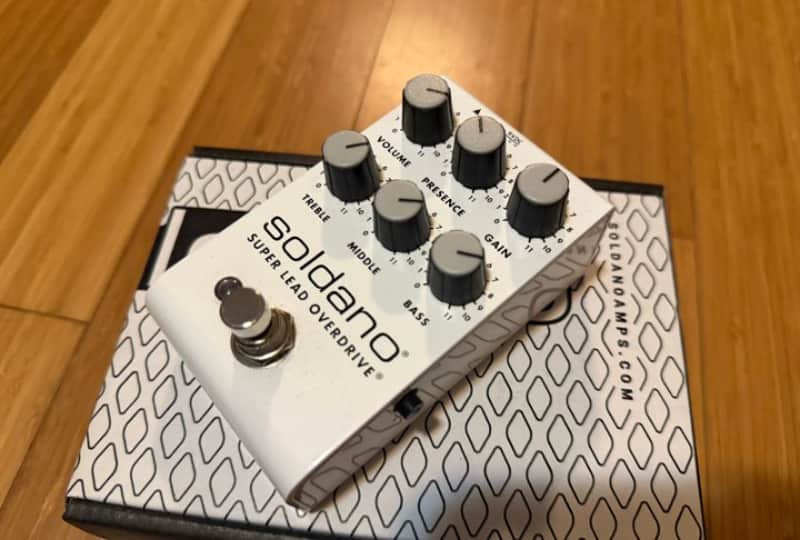 Soldano SLO Pedal 2022 - Present - White image 1