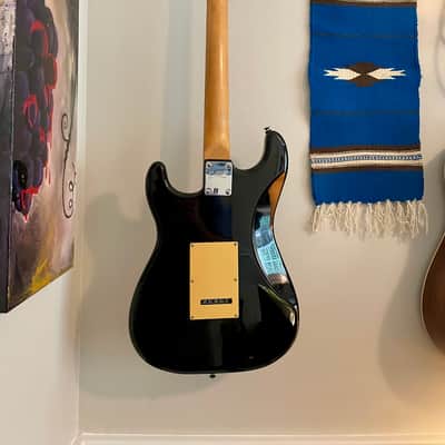 2011 Squier Bullet Stratocaster HSS with Tremolo and Rosewood Fretboard - Mastodon signed image 5