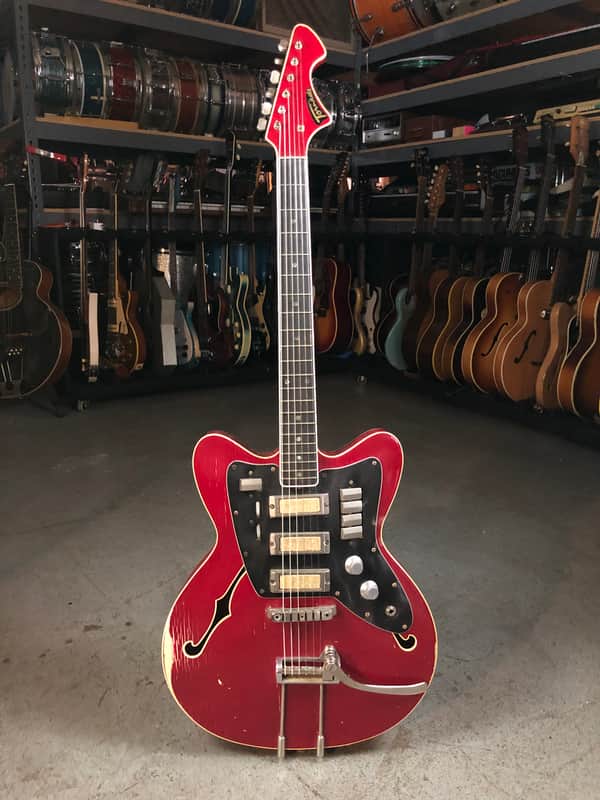 Wilco Loft Sale - 1960s Jolana Tornado Soviet Czech Electric Guitar Owned by Jeff Tweedy image 1