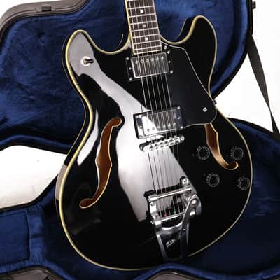 Schecter Corsair Semi-Hollow Guitar Black 2016 image 7