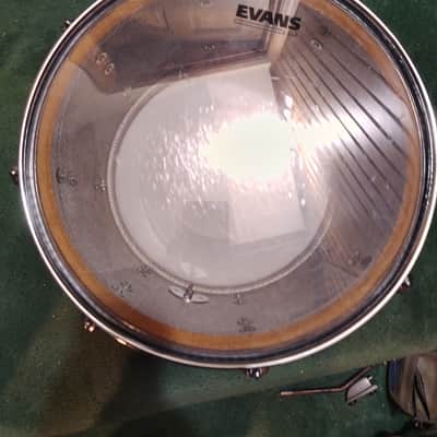 Ludwig 14"(Diameter)x10"(Depth) Tom 1970's - Sky Blue Pearl image 10