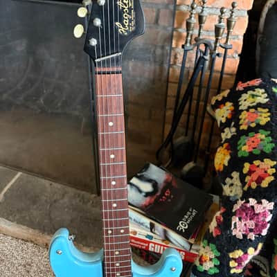 1960s Hagstrom Mark I - Baby Blue w/ Ess & Ess Case image 5
