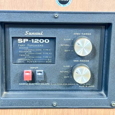 Vintage Sansui SP-1200 Stereo Speakers Pair image 17