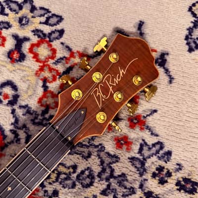 2010 B.C. Rich Mockingbird Archtop - Antique Violin Satin - Limited Run image 5