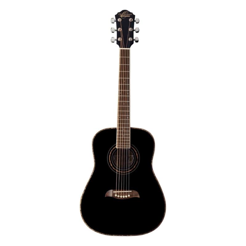 Oscar Schmidt OGHS 1/2 Size Acoustic Guitar-Black *USA Small Business* image 1