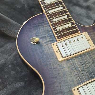 2017 Gibson Les Paul Standard T Electric Guitar - Blueberry Burst Finish + OHSC image 7