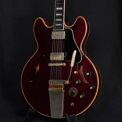 Gibson 1967 ES-355TD-SV w/Maestro Vibrola Sparkling Burgundy [872739] (07/07) image 9