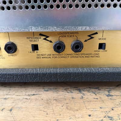 Used Marshall JCM 900 Model 4500 50W Hi Gain Dual Reverb Tube Guitar Amp Amplifier Head Made in England JCM900 image 13