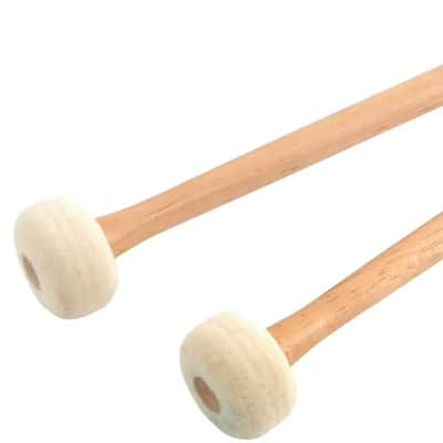 Chord Maple Percussion Mallet Drumsticks Hard Felt Beater image 2