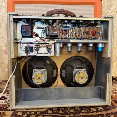 Vintage 1960s Grampian Tremulo Super 2x9 British Valve Amplifier Combo *RARE* image 12