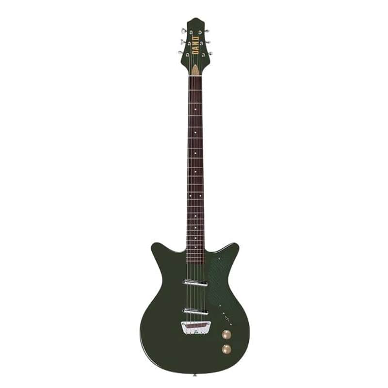 Danelectro Dan O. Cool Baritone Electric Guitar (Green) *USA Small Business* image 1