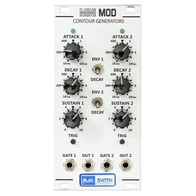 AJH Synth MiniMod Dual Contour Eurorack Module (Silver) image 2