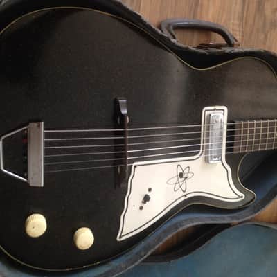 Harmony Alden Stratotone H45 1960s Black image 3
