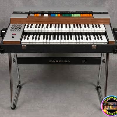 Farfisa VIP 233 + Original Stand & Case ✅ RARE Vintage from 70s Combo Organ ✅ Classic 70s Sound ✅ Cleaned & Fully Checked ✅ Worldwide Shipping image 4