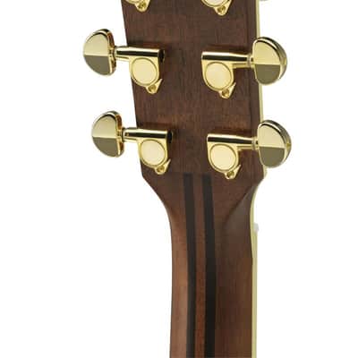 Yamaha LL6 ARE Original Jumbo, Solid Engelmann Spruce Top w/Deluxe Gigbag - Natural (Mint Demo Unit) image 4