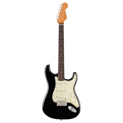 Fender Vintera III Early 60s Stratocaster Electric Guitar, Black, Rosewood image 3