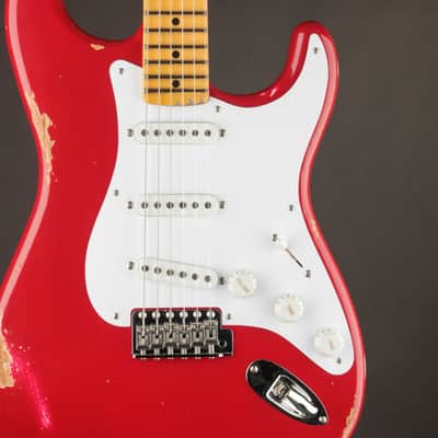 Fender Custom Shop LTD 70th Anniversary Fat '54 Stratocaster Dakota Red/Relic image 2
