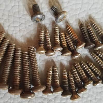 Fender Stratocaster full screw kit Aged Relic image 3
