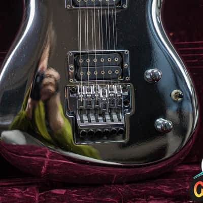 Ibanez JS10th-CH Joe Satriani Signature Chrome Boy 1998 Chrome -VIDEOSOON- image 15