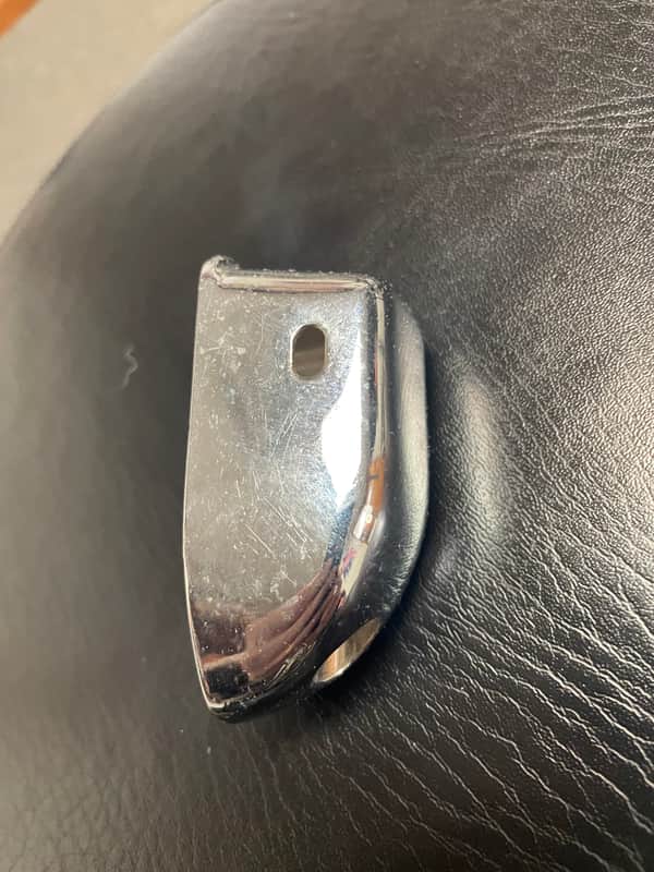 Slingerland tom mount/bracket push button vintage image 1