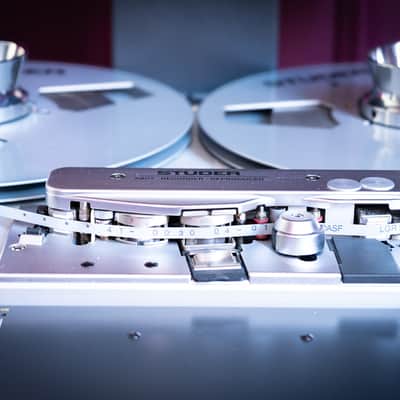 Studer A807 MKII early-90s - Grey and wood image 6