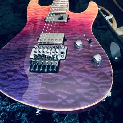 Suhr NAMM Piece Modern Carve Top Stunning Purple Gradient image 15