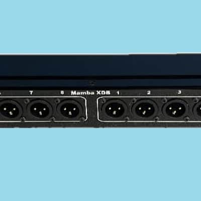 Mamba 16 XLR Male to 2 DB25 Tascam Analog Pinout 1RU Patch Bay