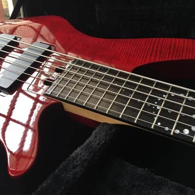 Yamaha RBX 6JM John Myung Signature 2012 Amber Red image 8