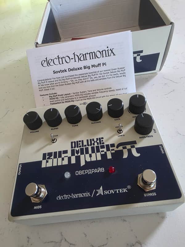Electro-Harmonix Sovtek Deluxe Big Muff Pi