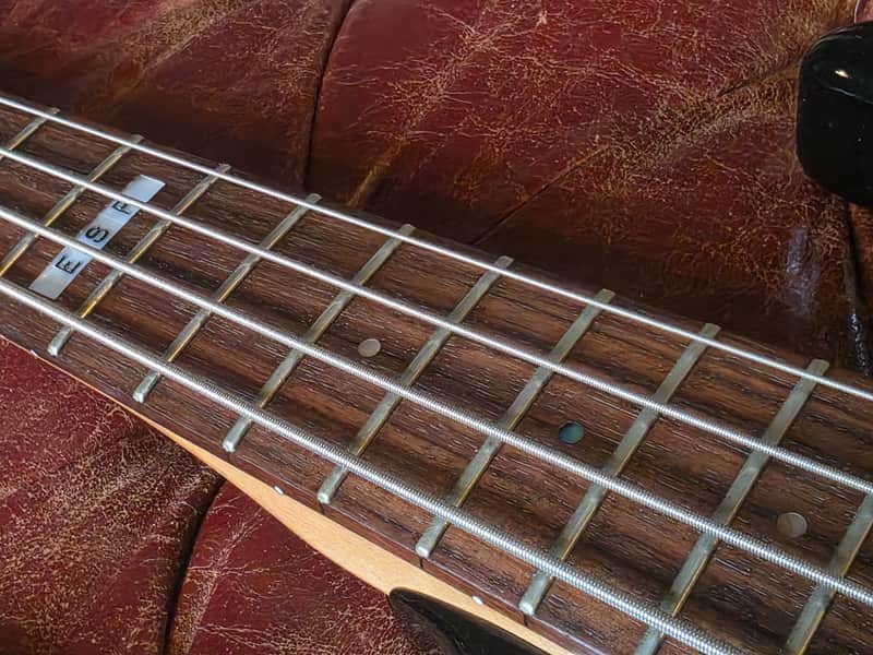 ESP Jazz Bass J-Four Sunburst Ex-Artist Studio Pro Bass Guitar MIJ