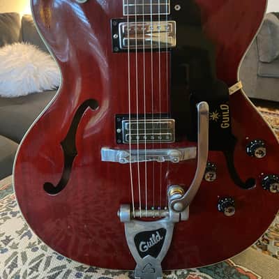 Guild Starfire III 1964 - Cherry image 4