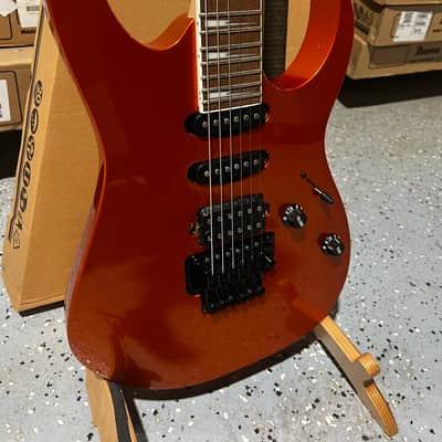 Ibanez Standard RG460DX Electric Guitar - Roadster Orange Metallic image 2