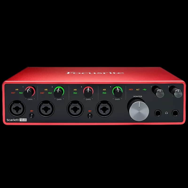 Focusrite Scarlett 18i8 3rd Gen USB Audio Interface | Reverb