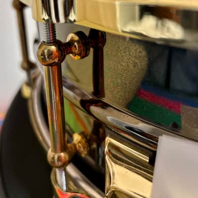 Ludwig LB416BT Back Beauty 14x5 brass on brass - Black Nichel image 9