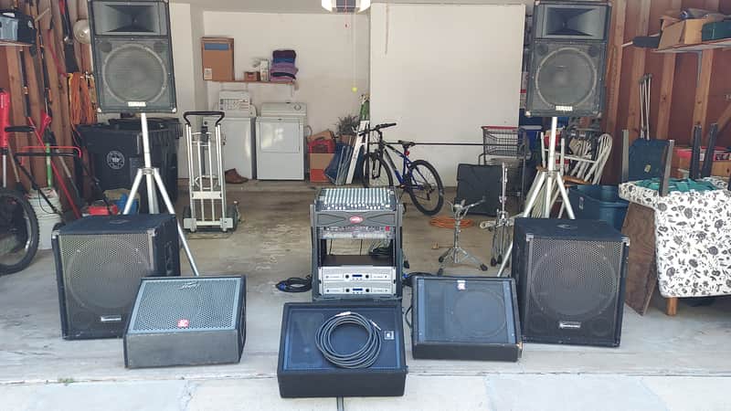 PA System various brand pieces image 1