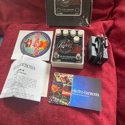 (Mint Condition) EHX - Lester K Stereo Rotary Speaker 2015 - Present - Black / Brown (Boxed) image 1