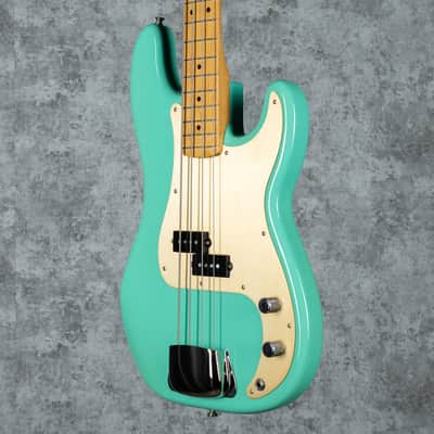 Fender Vintera '50s Precision Bass With Shaped Hard Case Seafoam Green 2020 image 3