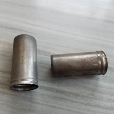Unknown Pair (2) Tube Shields 6AU6 7-pin Snap-on S20-02 Vintage Vacuum 1950s-1960s image 1