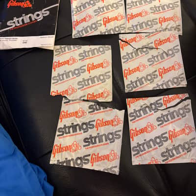 1960s Vintage Gibson Flatwound 14-58 Strings Set 040 Wes Montgomery image 6